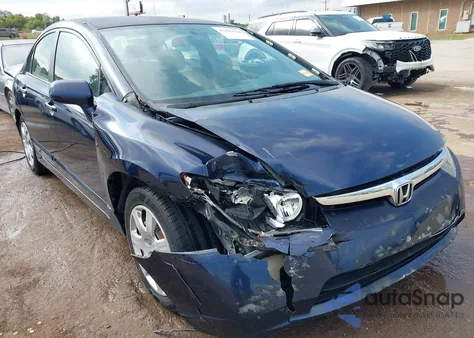 2007 Honda Civic Lx from USA, damaged, VIN JHMFA16557S002551